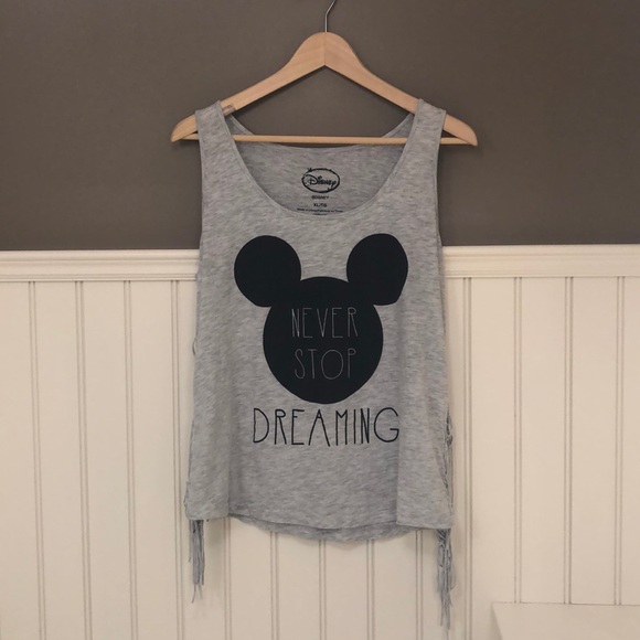 3/$25❤️Disney Fringed Tank